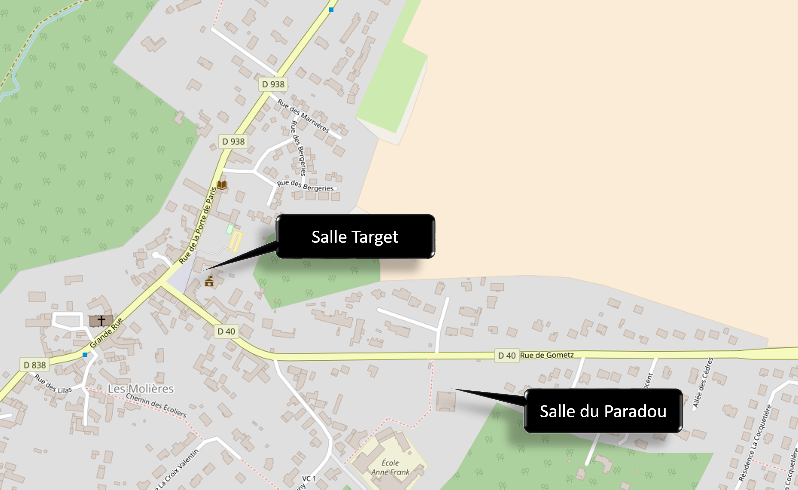 Salles des molières